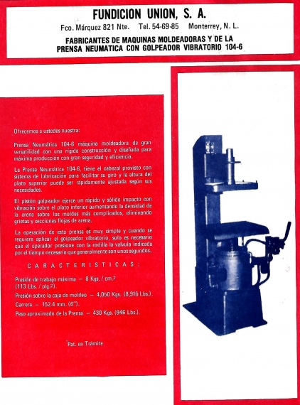 PRENSA NEUMATICA